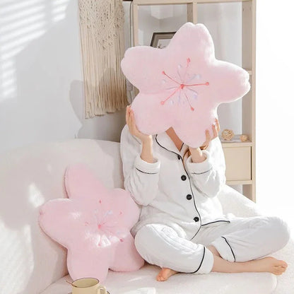 Oreiller en peluche Sakura Cherry Blossom