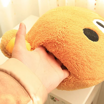 Peluche ours kawaii Rilakkuma chauffe-mains