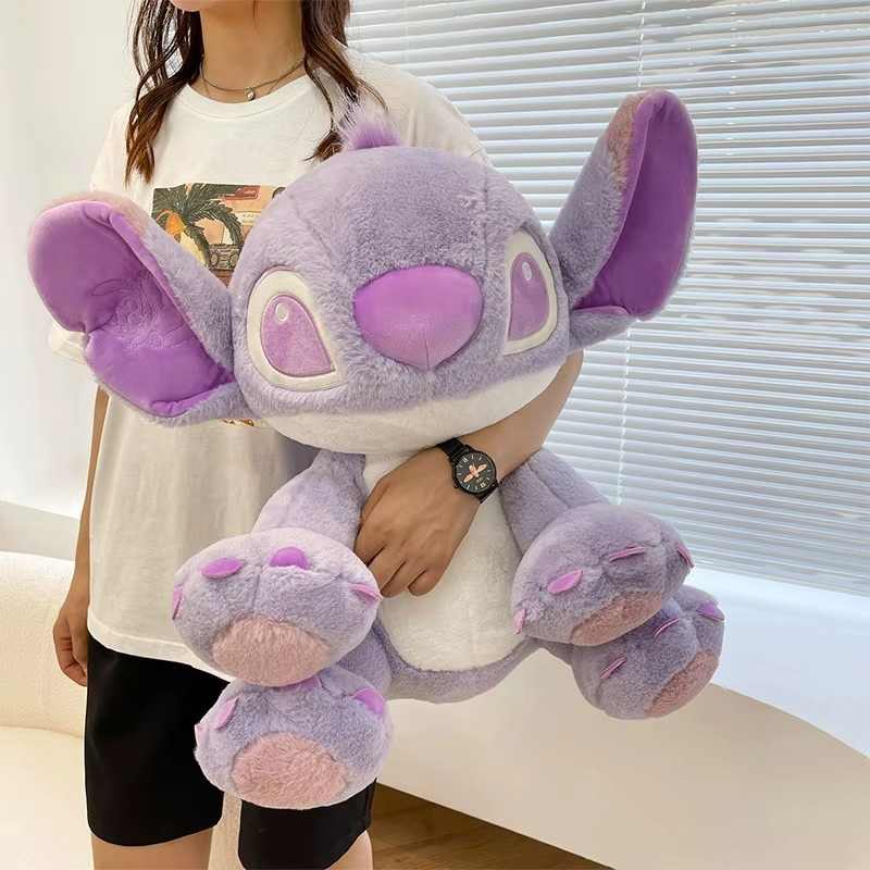 Peluche Stitch violet dessin animé Disney 25cm/30cm/45cm