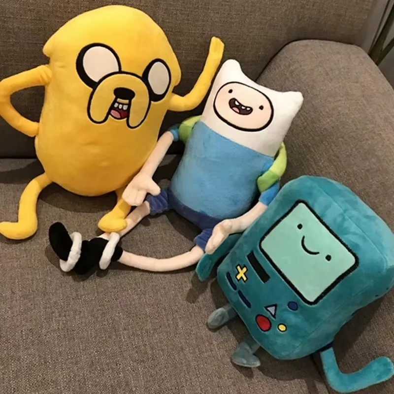 Peluche Finn Jake BMO dessin animé kawaii