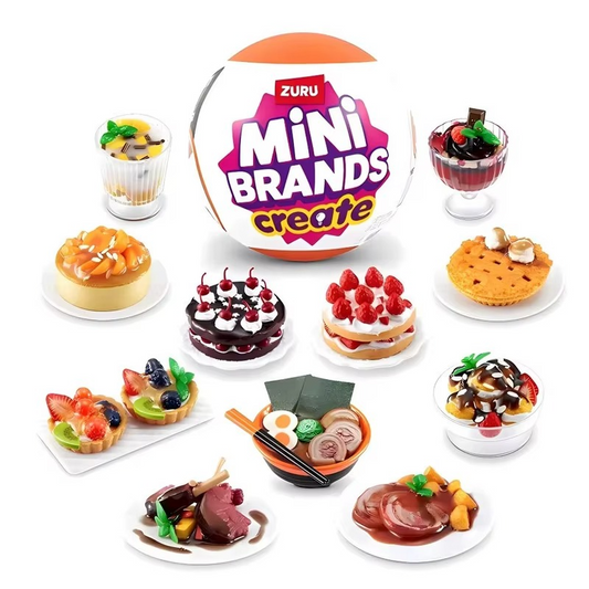 Mini brands create - master chef capsule surprise
