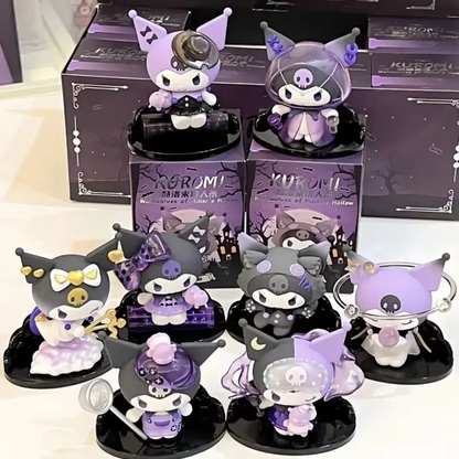 Sanrio Kuromi loup-garou figurine boîte mystère
