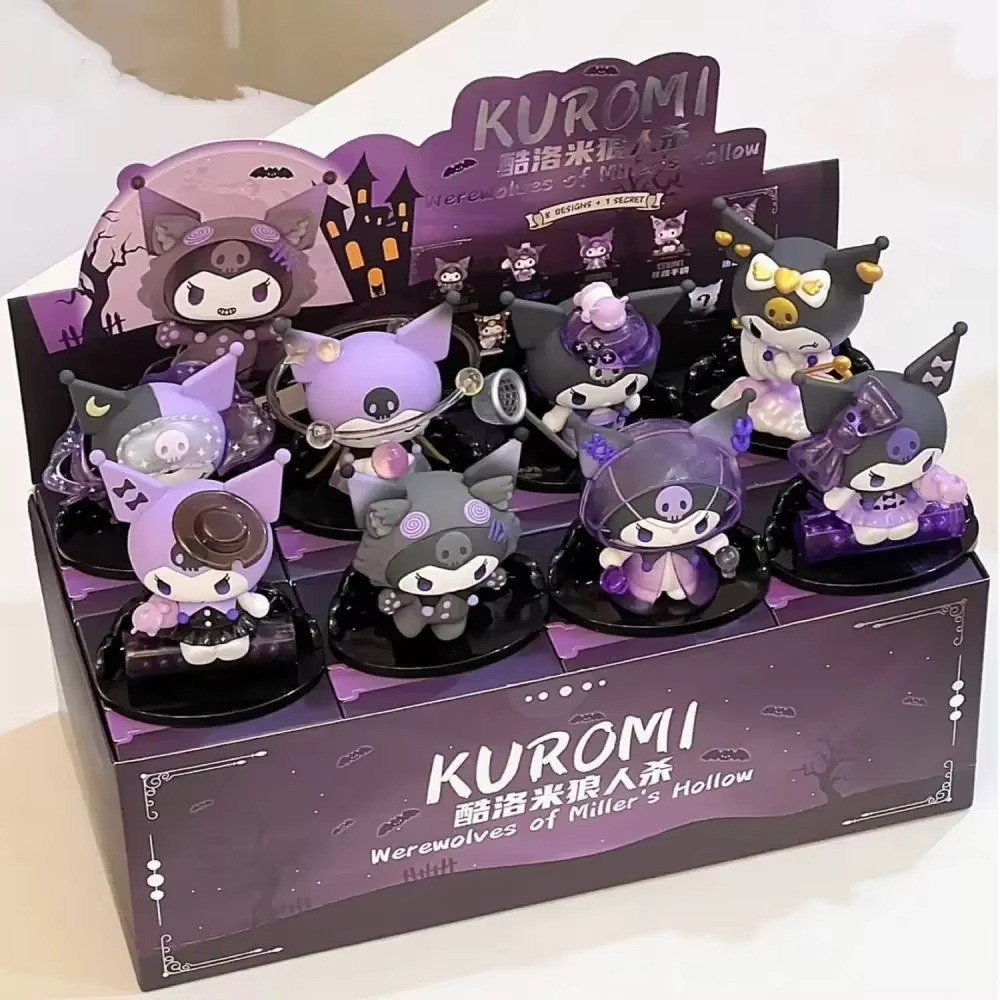 Sanrio Kuromi loup-garou figurine boîte mystère