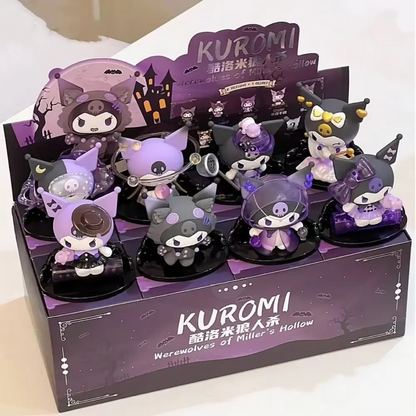 Sanrio Kuromi loup-garou figurine boîte mystère