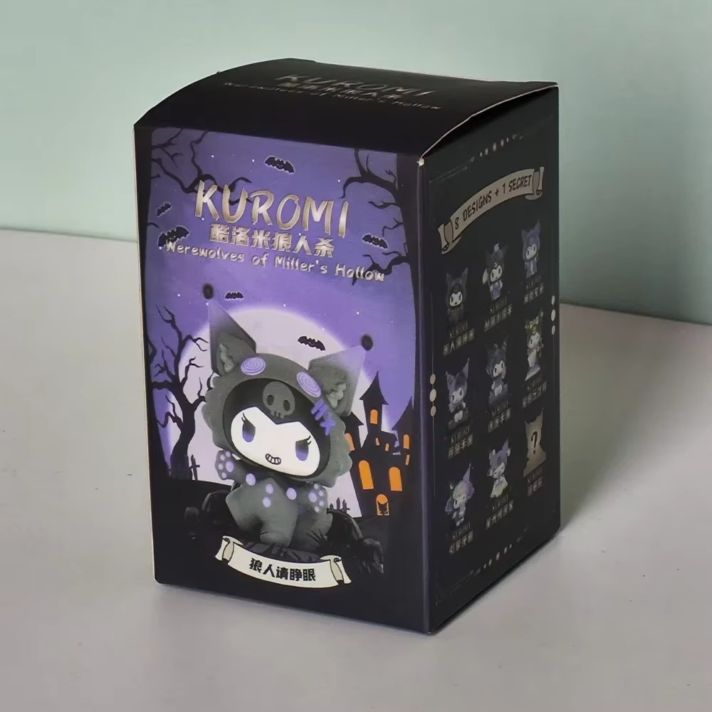 Sanrio Kuromi loup-garou figurine boîte mystère