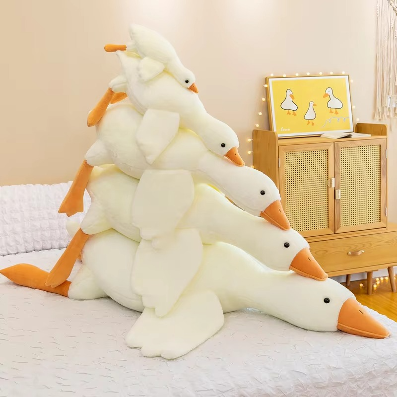 Peluche en forme d'oie géante 50/90/130cm