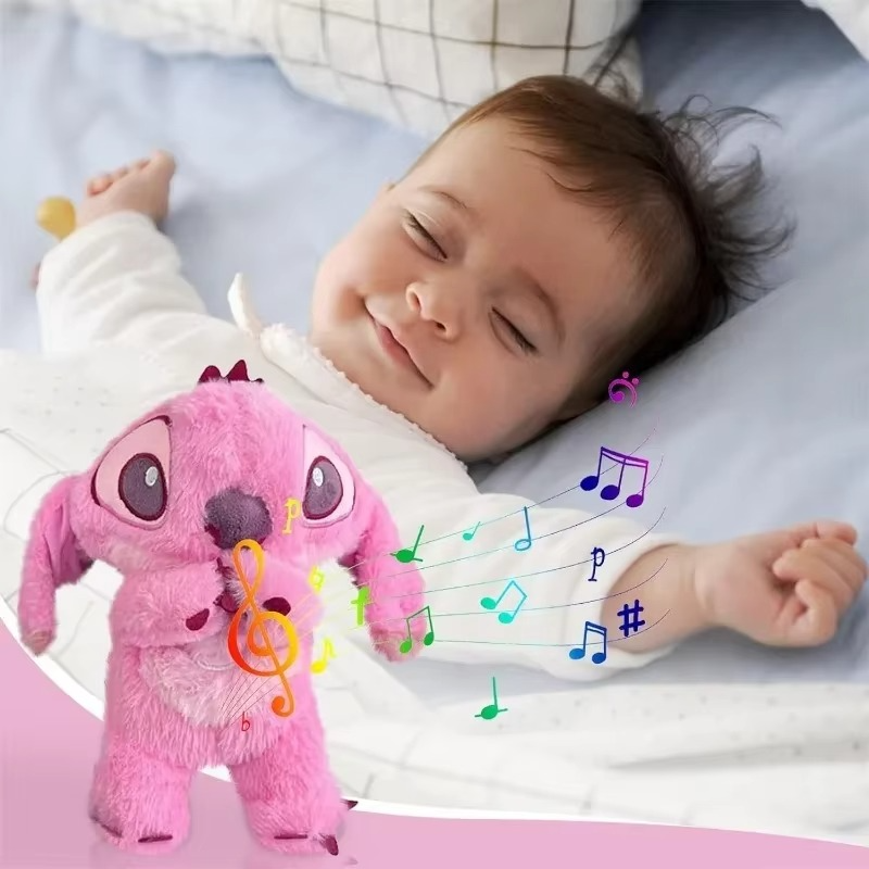 Peluche veilleuse musicale bébé Stitch